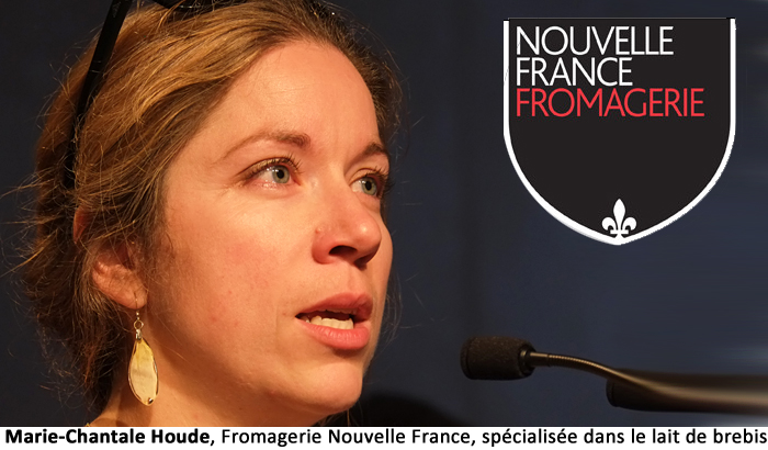 Marie-Chantale Houde, Fromagerie Nouvelle France, spécialisée dans le lait de brebis