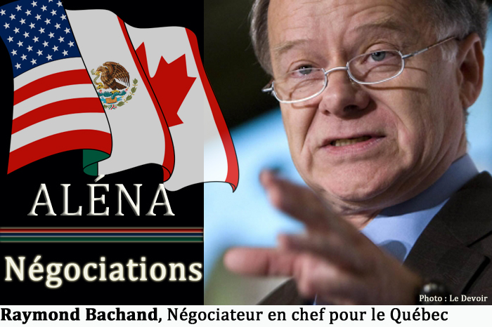 Raymond Bachand, Négociateur en chef pour le Québec