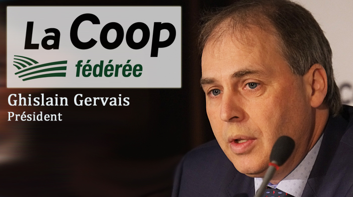 Ghislain Gervais, Président Coop Fédérée