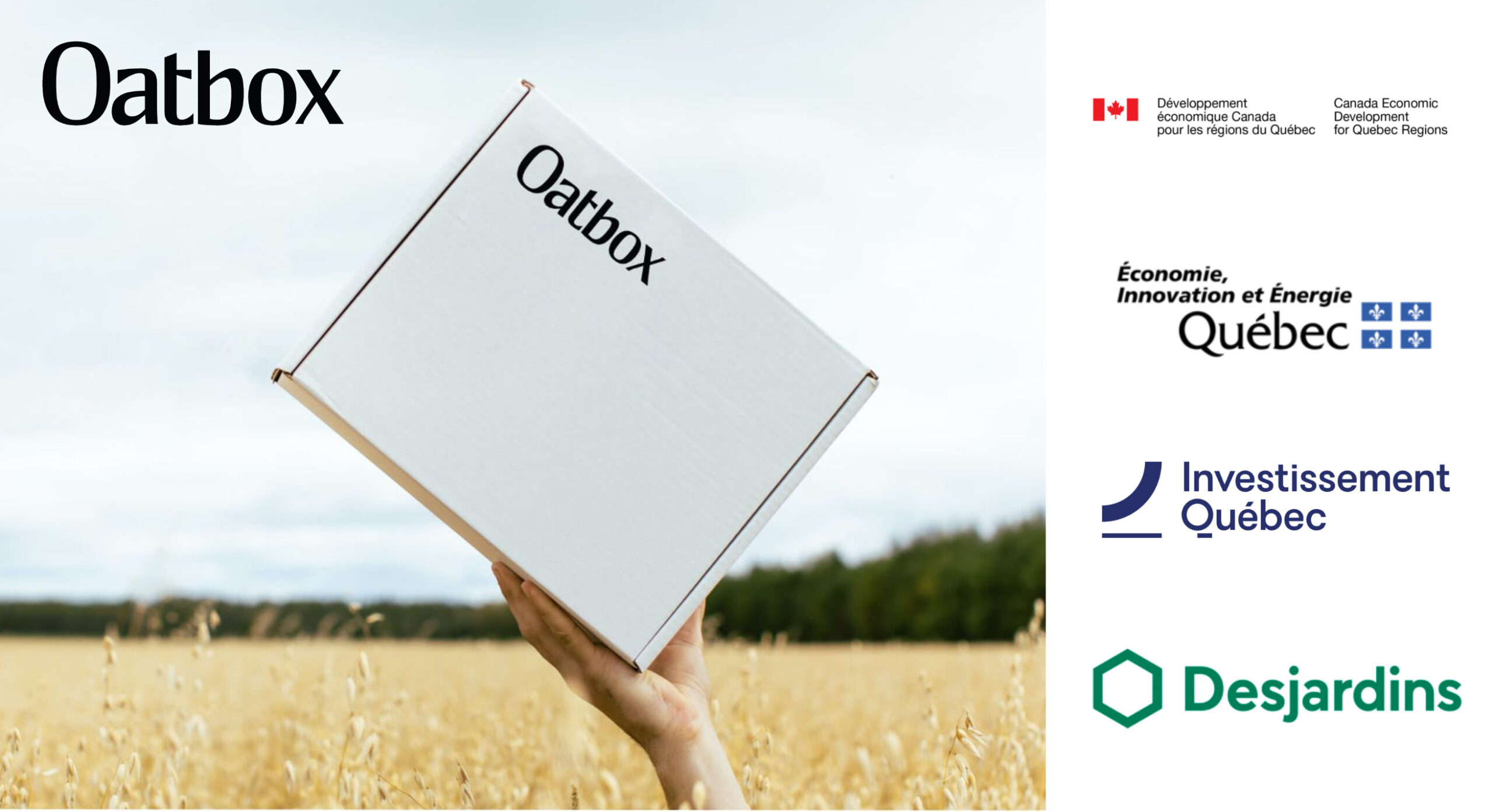 Oatbox™ devient la première entreprise québécoise à produire une base de  lait d'avoine - Agro Québec