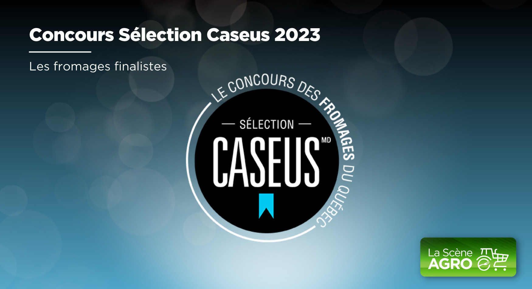 Concours Sélection Caseus 2023 Les Fromages Finalistes Agro Québec 